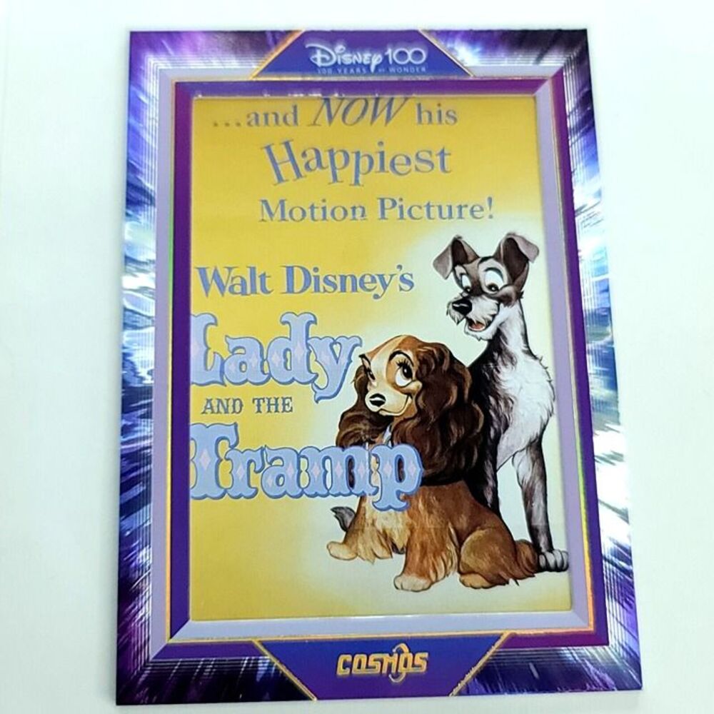 Lady And Tramp 2023 Kakawow Cosmos Disney 100 All Star Movie Poster 134/288